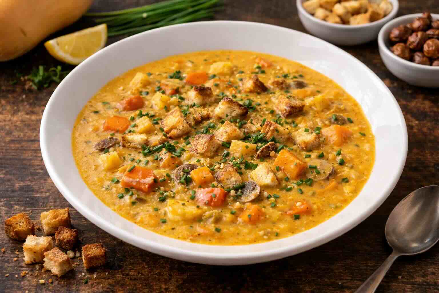 Kartoffel-Gemüsesuppe