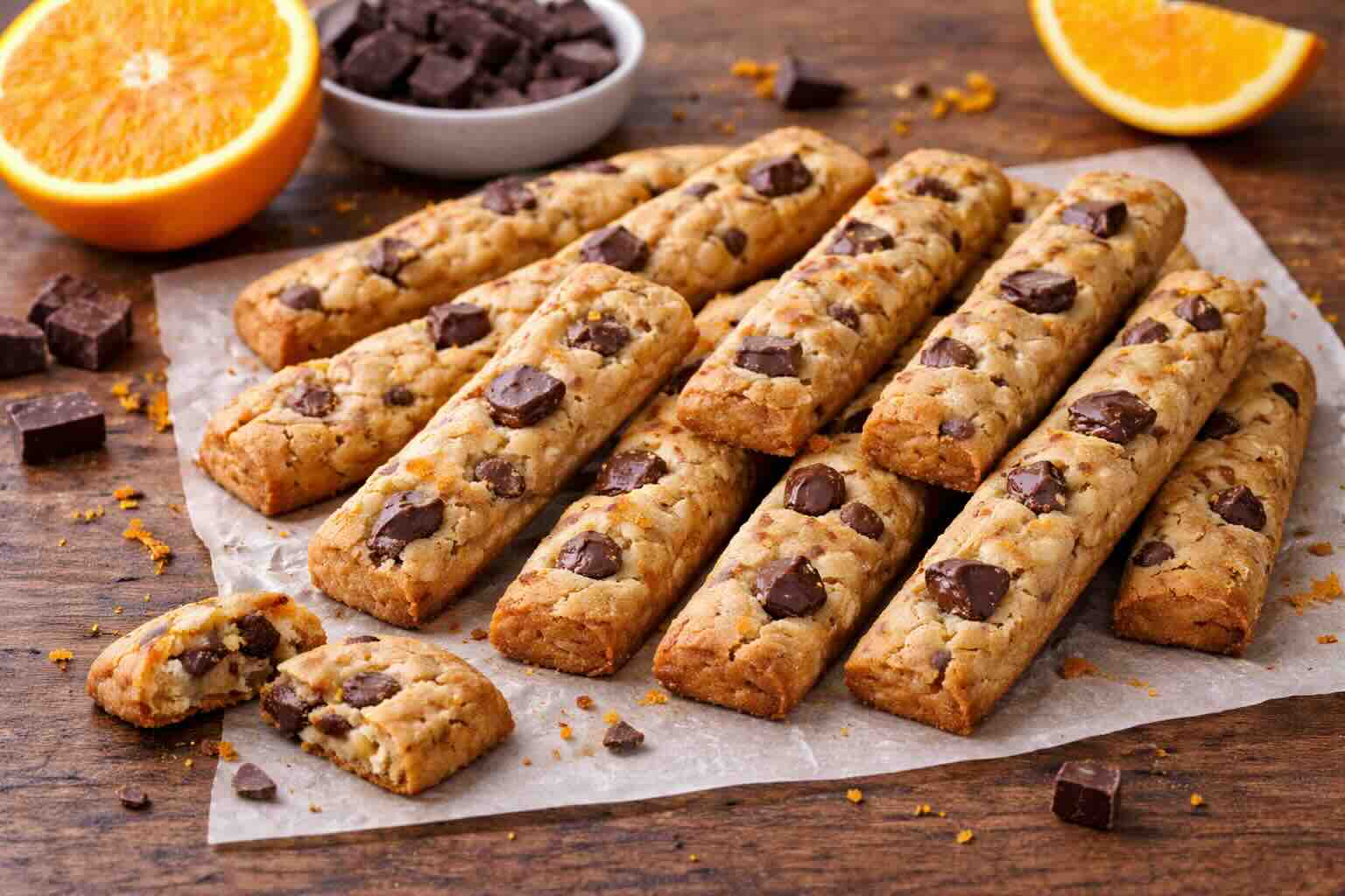 Orangen-Scholadensticks