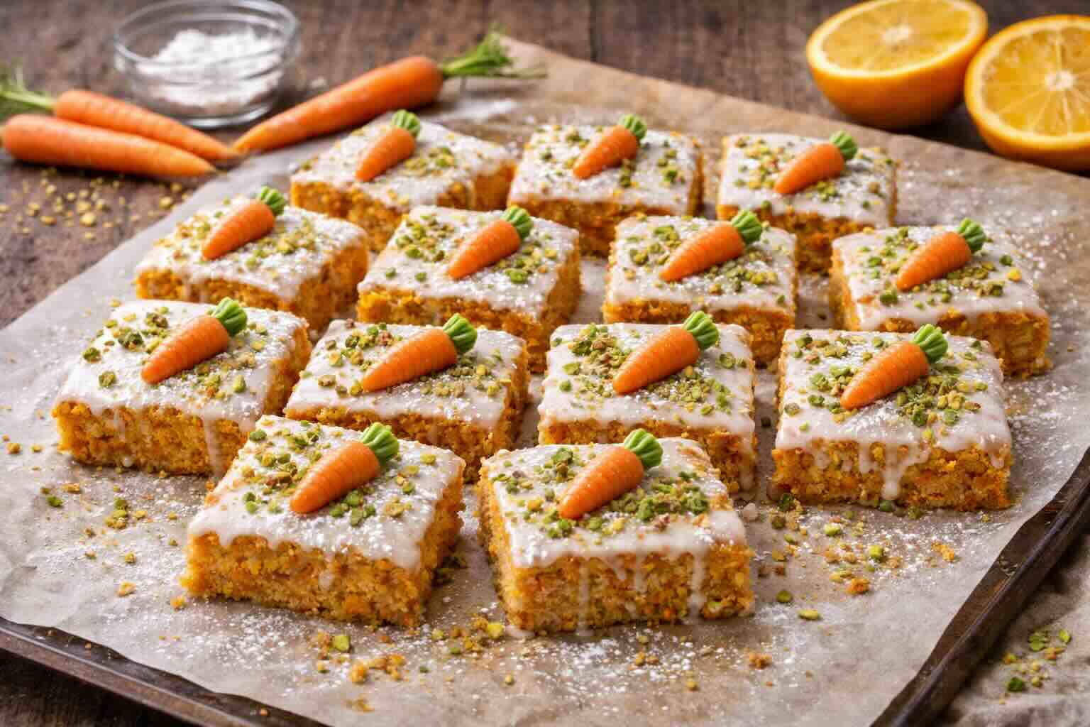 Rüblikuchen vom Blech