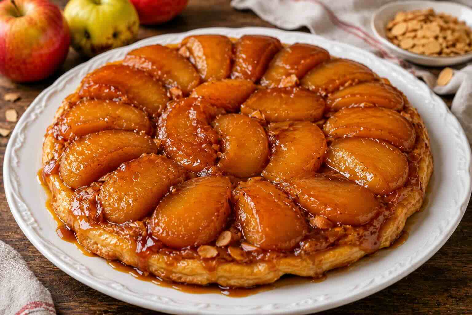 Tarte Tatin – Gestürzter Apfelkuchen von der Loire