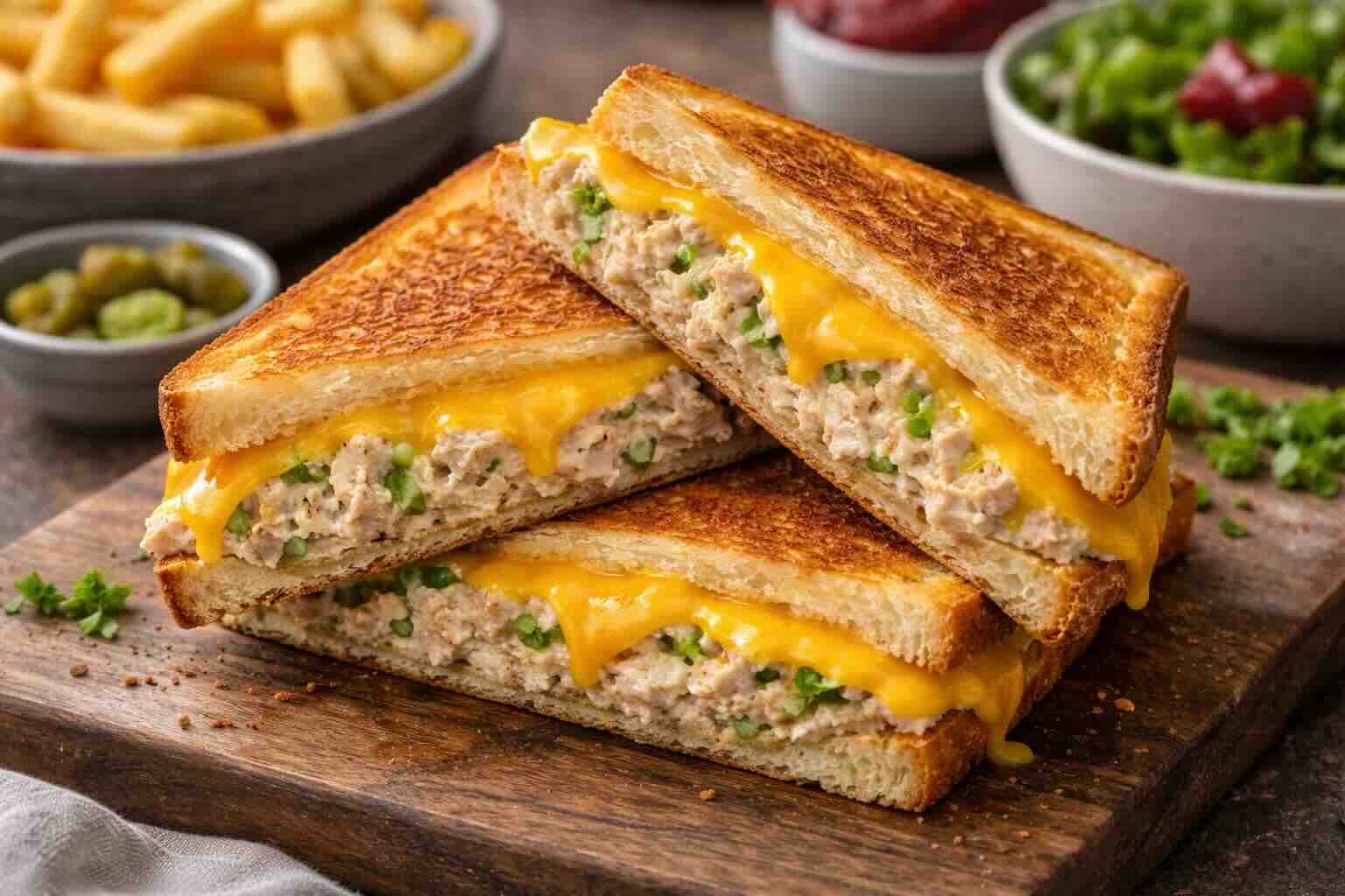 Tuna Melt Sandwich